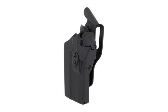 This rugged holster features Safariland’s Automatic Locking System (ALS) for weapon retention, and thus keeps your pistol where you put it.